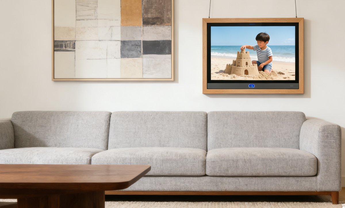 客厅场景 - 小星P2智能相框